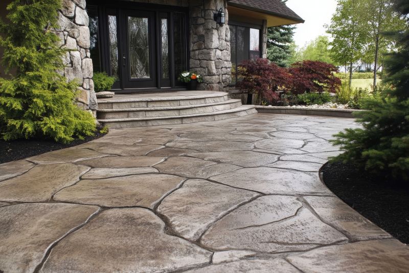 Decorative Concrete Path