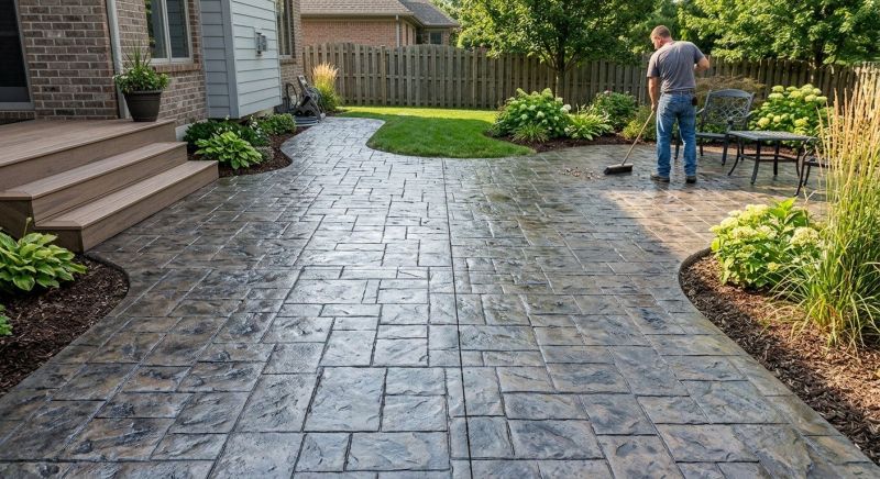 Stamped Concrete Installation Service