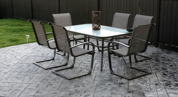 Cost of Backyard Concrete Stamping in Augusta